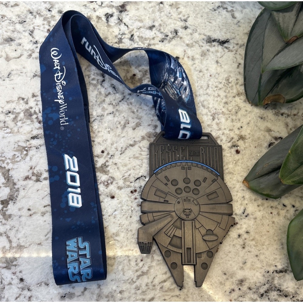 RunDisney Star Wars Kessel Run Challenge finisher Medal Virtual Race 2018